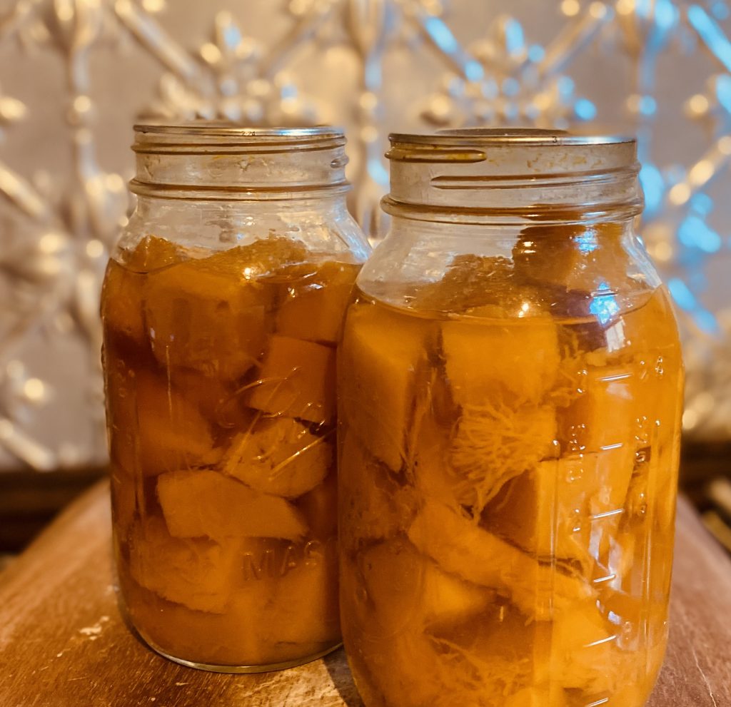 Canned pumpkin