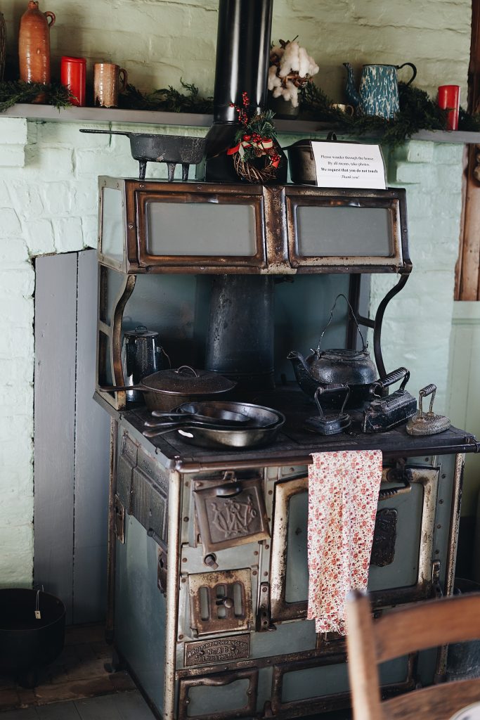 wood burning stove